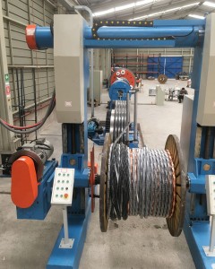 Installation and commissioning of cradle type cabling machine-2
