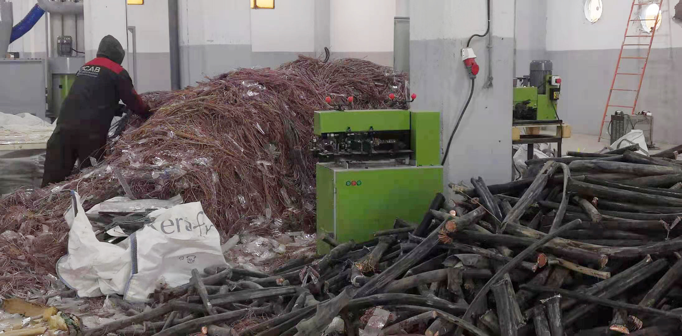 copper wire recycling line