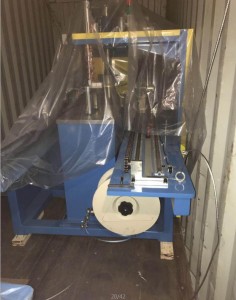 Packing photo of cable coiling and binding machine