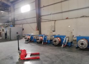 Installation and commissioning photos of buncher machine-2