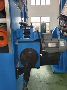 wire pointing and stringing machine